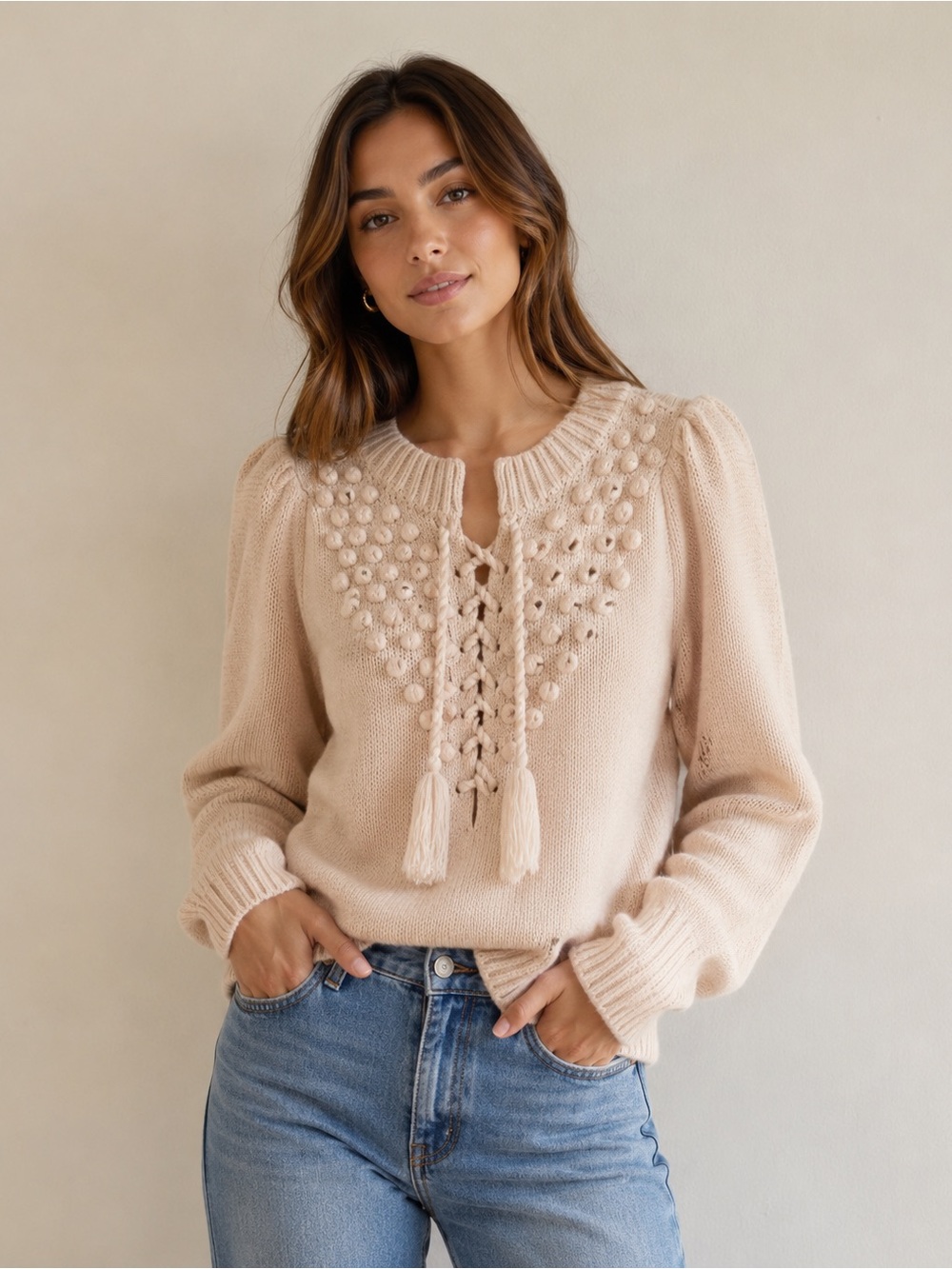 Popcorn Sweater